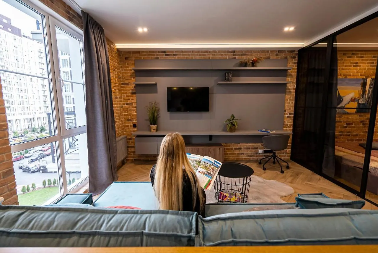 Lägenhet British Quarter Studios Kiev Ukraina